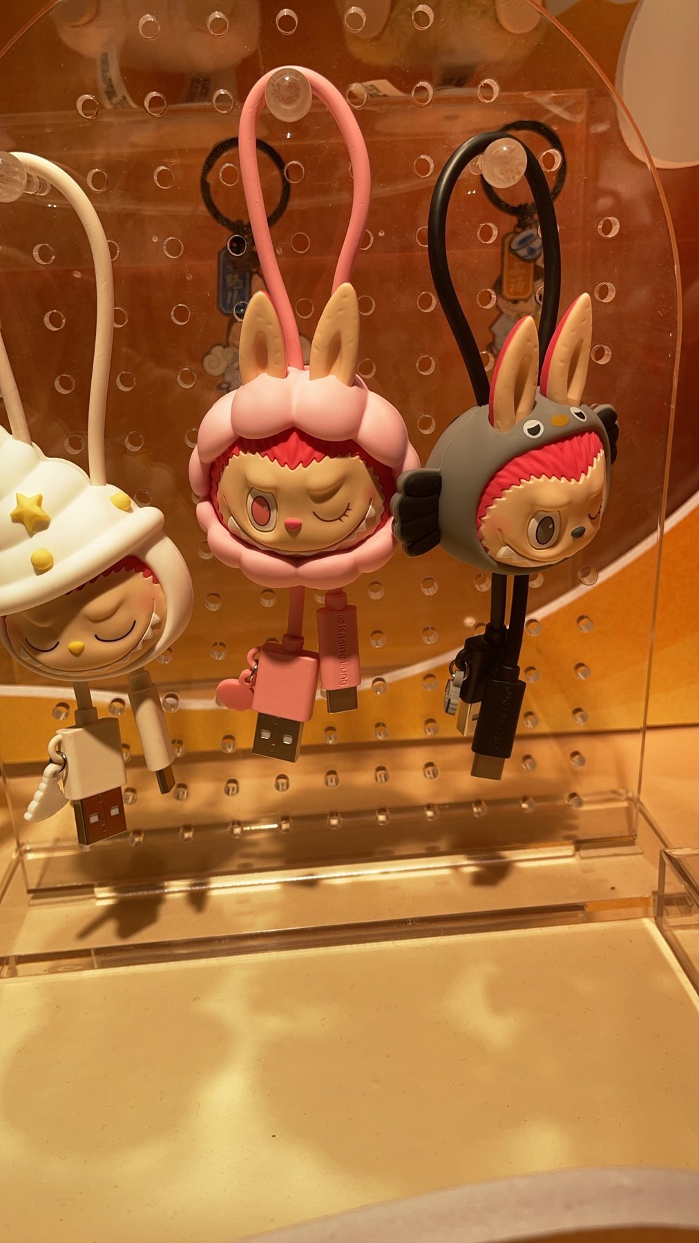 THE MONSTERS角色造型USB充電線