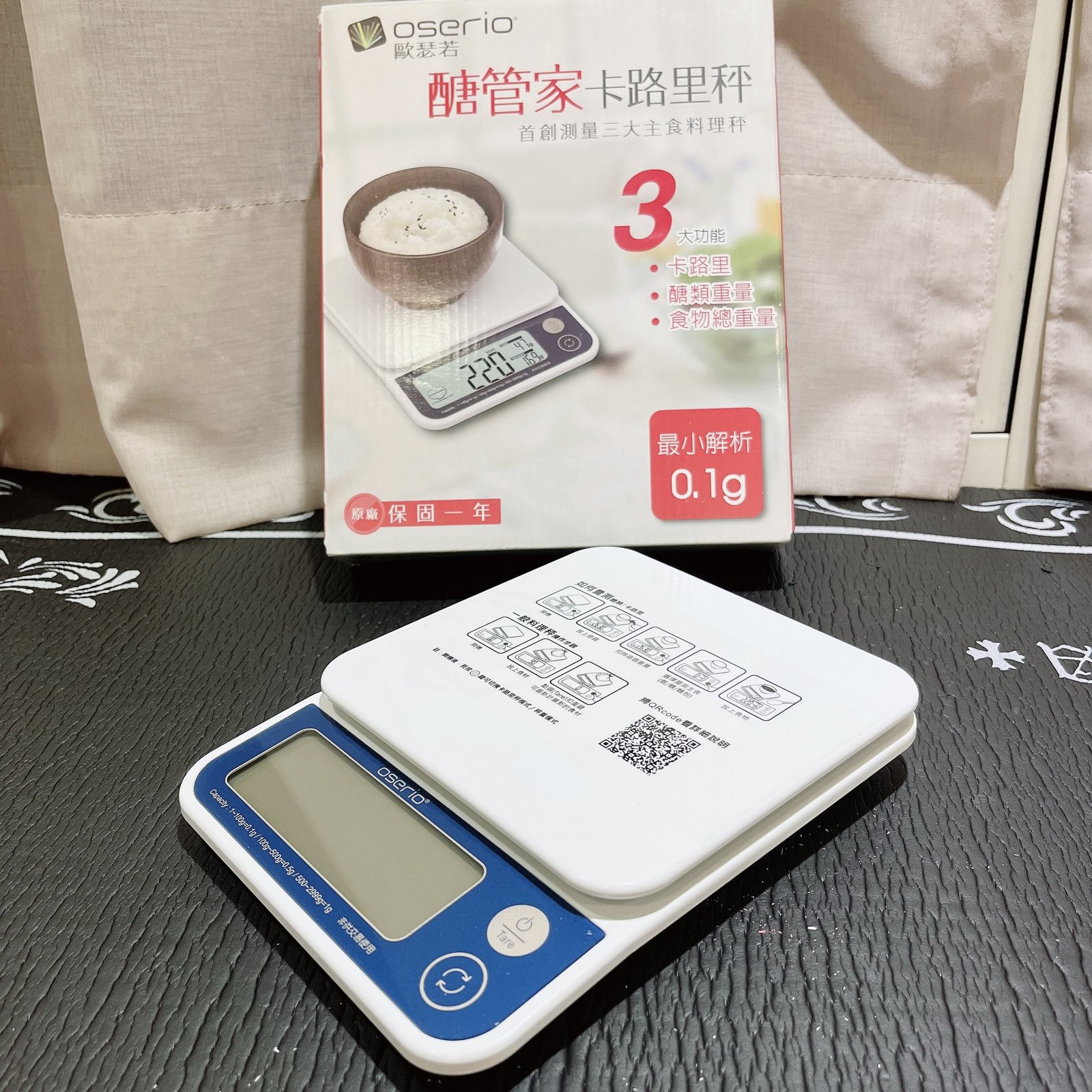 oserio KCP-607 醣管家卡路里秤與外盒