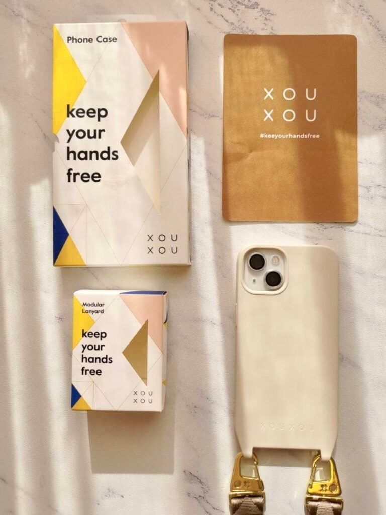 XOUXOU 掛繩手機殼完整配件