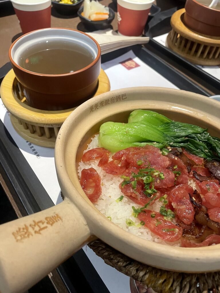 北京中午第一餐煲仔飯與湯品
