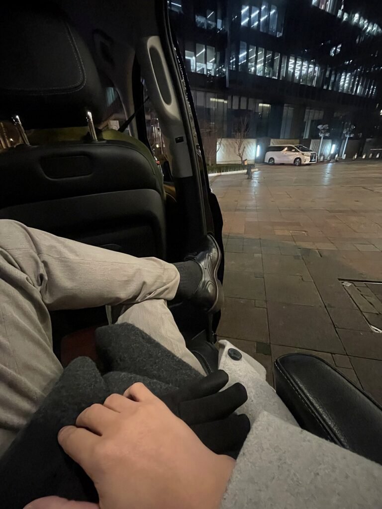 北京夜晚搭車回程